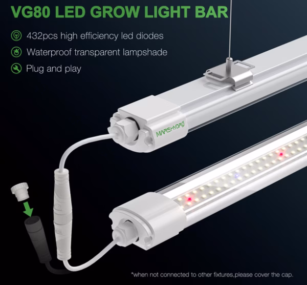 Mars Hydro VG80 kweeklamp 80 watt - Afbeelding 2